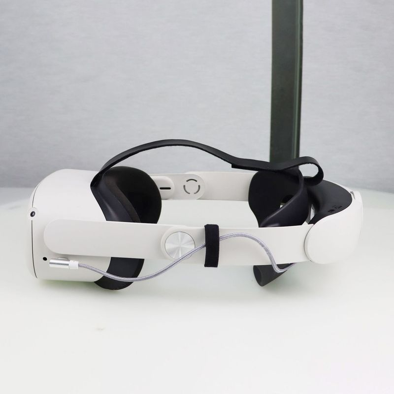 VR Stable Transmission Quick Response Headset Accessories Watch Video Breathable Virtual Reality Head Strap for Oculus_voghion.com