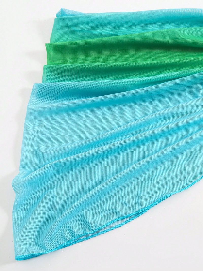 Vêtements pour femmes Nouveaux vacances Loisirs amples Vacances Bikini Tablier de plage Dégradé de couleurs Plusieurs couleurs_voghion.com