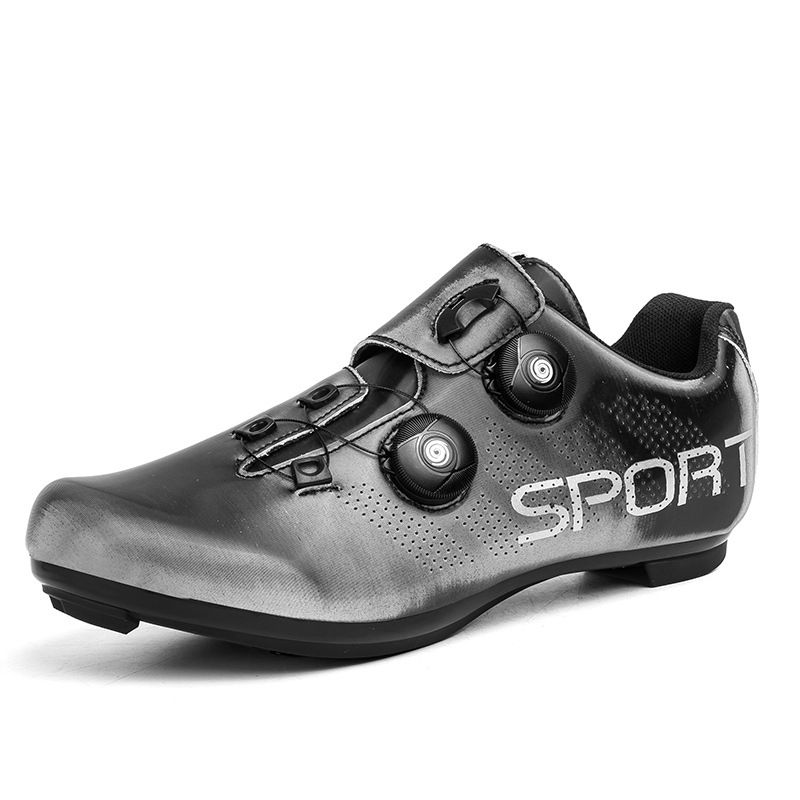 New Road Bike Riding Shoes For Men Mountain Power Self-locking_voghion.com
