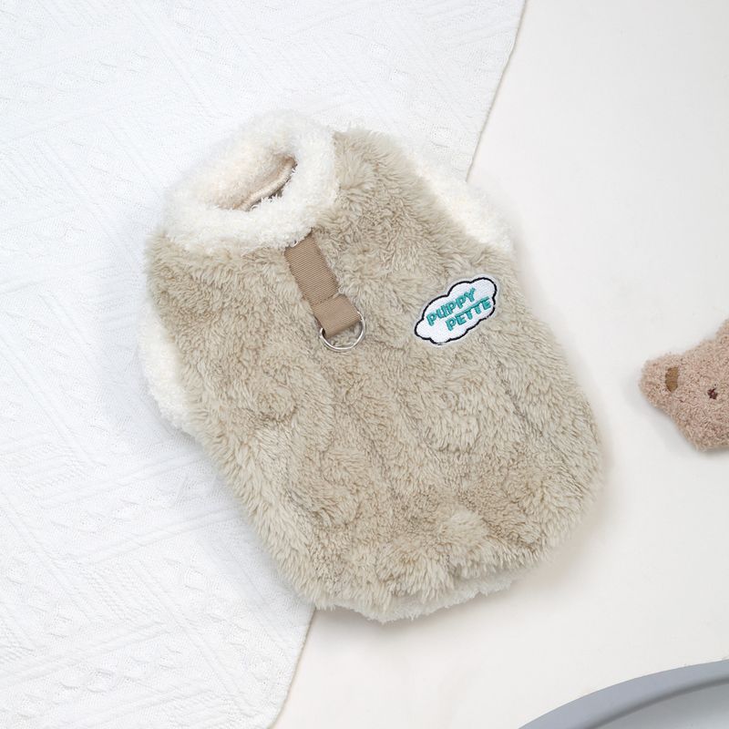 Gilet in velluto per cani 24 vestiti autunnali e caldi Teddy Bichon Abbigliamento per animali domestici carino Nuovo stile invernale_voghion.com