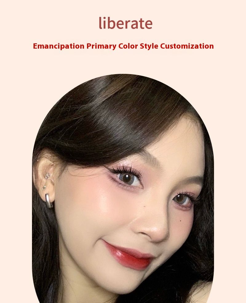 Nuovo lucidalabbra a specchio traslucido chiaro Water Gloss Pure Desire Glass Lips appare bianco e duraturo, non si attacca facilmente alla tazza lucidalabbra_voghion.com