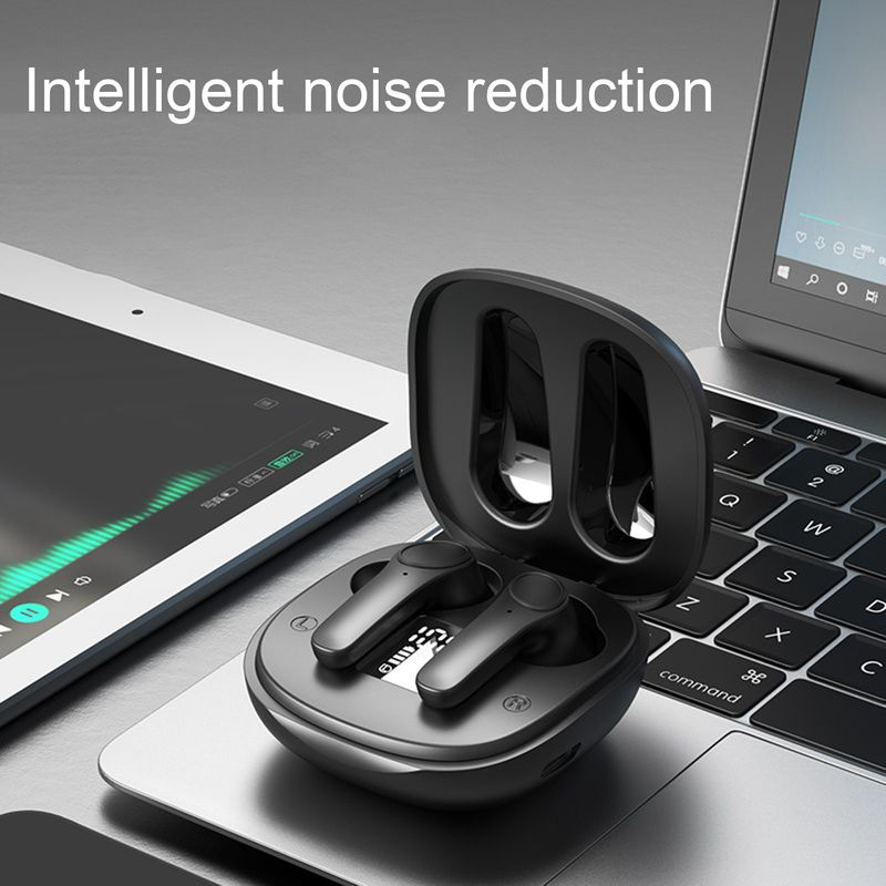 LB-518 Bluetooth-yhteensopivat kuulokkeet In-ear melua vaimentavat IPX6 vedenpitävät stereourheilulliset langattomat kuulokkeet juoksemiseen_voghion.com