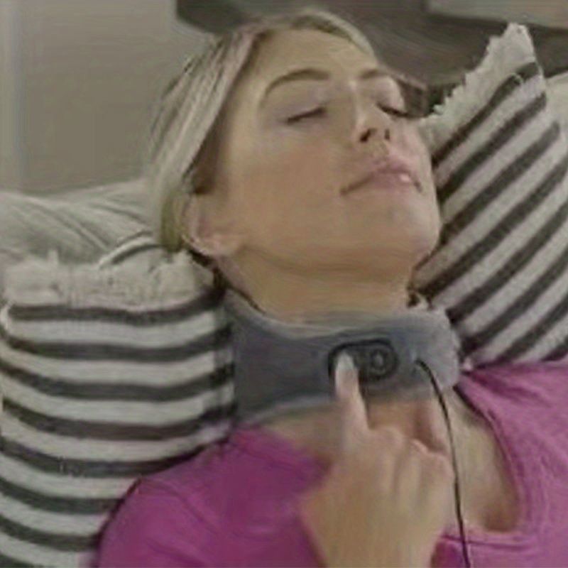1 intelligentes Nackenmassagegerät mit heißer Kompresse und physiotherapeutischer Heizhülle – multifunktionales Nackenstützband für Wärme und Komfort_voghion.com