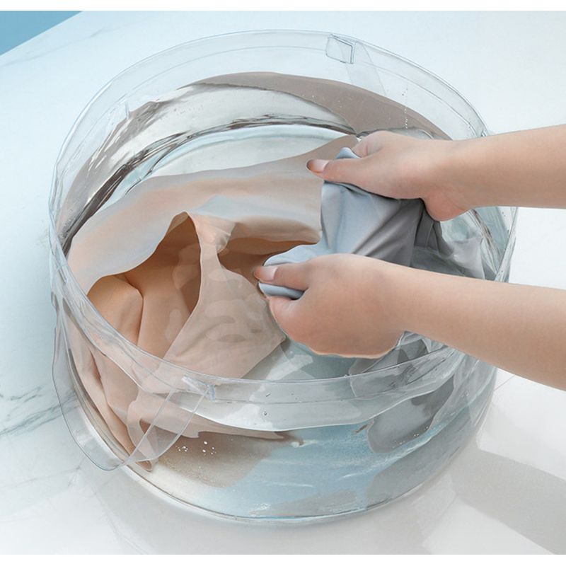 Lavello da campeggio portatile - Secchio pieghevole in silicone da 10 litri per lavare vestiti, animali domestici e attrezzatura | Design a prova di perdite, adatto allo zaino_voghion.com