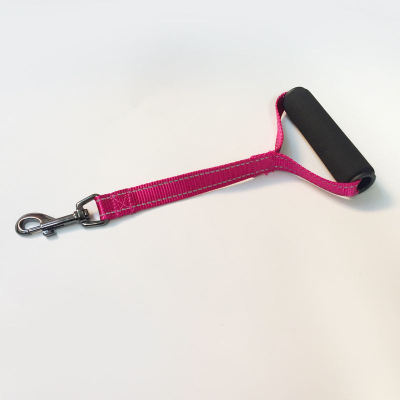 Pet One-Step Medium And Large Dogs 30cm With Handle Leash Reflective Dog Rope_voghion.com