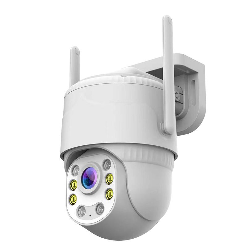 Wireless Outdoor Security Camera - WiFi/4G HD, 360° View, Color Night Vision, Remote Access Via Phone_voghion.com