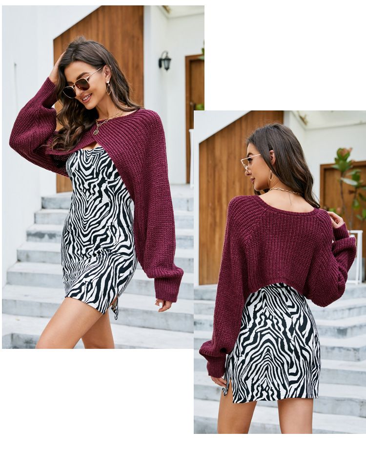Sweater Women, Sexy Hip-wrapped Long Knitted Sweater, Solid Color Backless Kink Dress Sweater_voghion.com