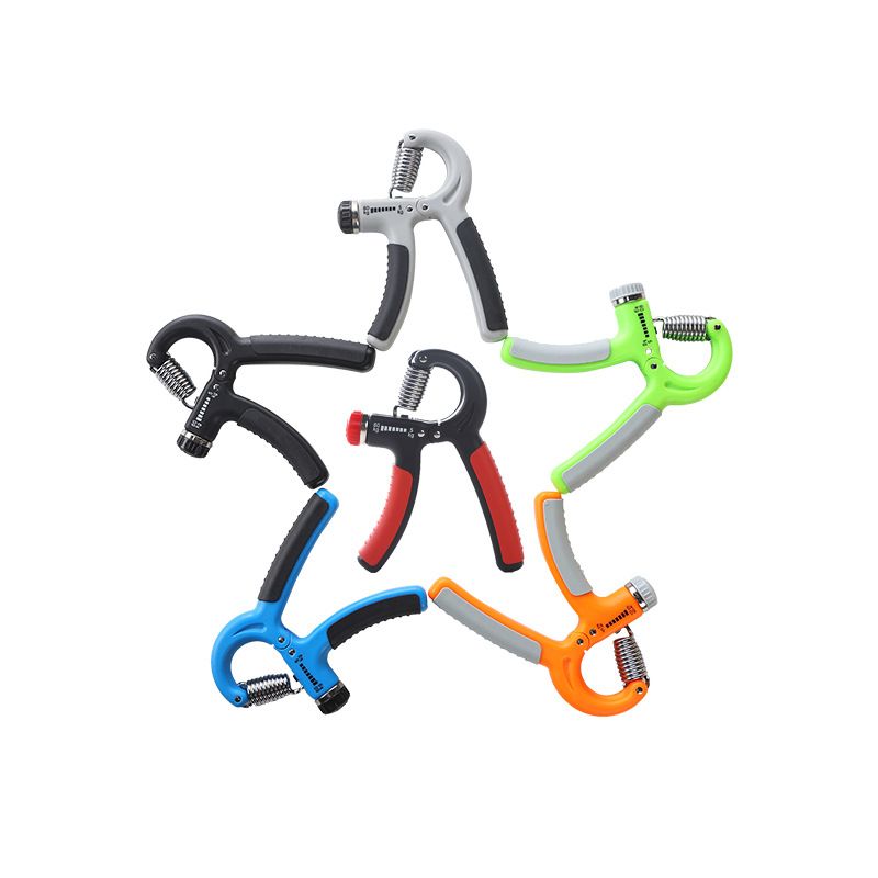 Adjustable 5-60kg Full English Neutral Color Box Packaging R-Type Grip Strengthener_voghion.com