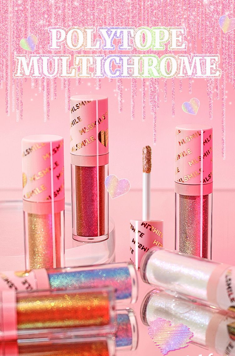MLSMILE Chameleon Liquid Eyeshadow Pearlescent Flash Monochrome Polarized Metal Eyeshadow Liquid_voghion.com