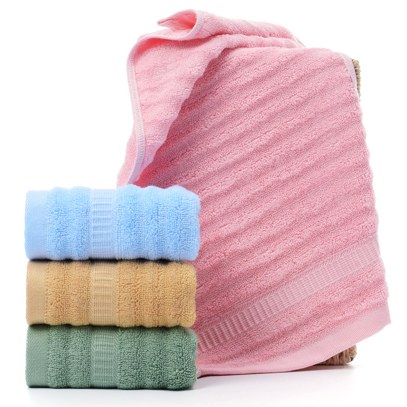 Summer jacquard bamboo fiber towel is soft, absorbent, and wavy. Bamboo washable face towel is a wedding gift with hands_voghion.com