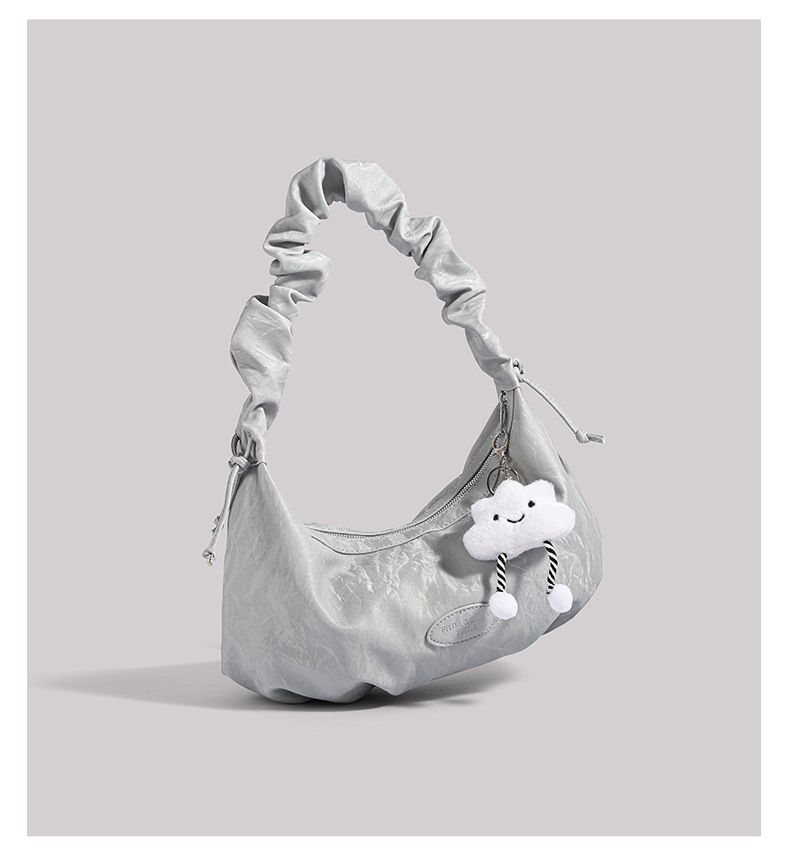 Niche 2025 Neue Damenmode Falten Multifunktionale Schulter Unterarm Tasche_voghion.com