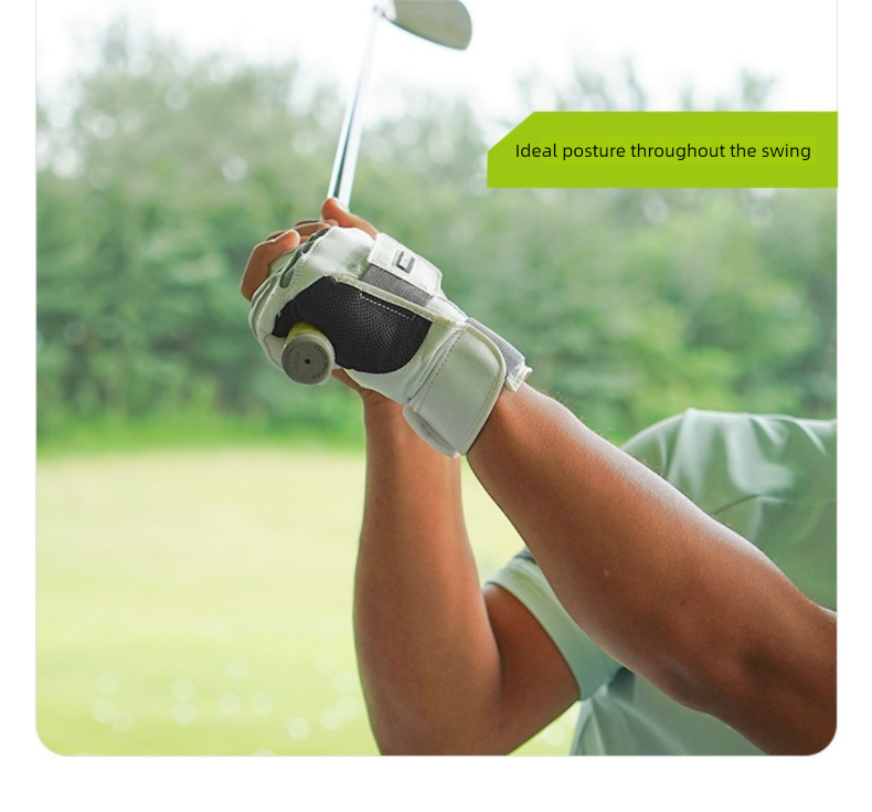 Practice Correction Smart Indonesian Lambskin Swing Tool Grip Gloves Men Golf Supplies_voghion.com