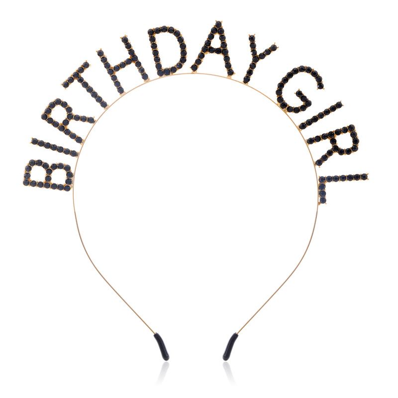Mädchen Königin Stirnband Party Geburtstag Party Geschenk GEBURTSTAG Mädchen Glitter Bunte Schulter Gurt Etikette Gürtel_voghion.com
