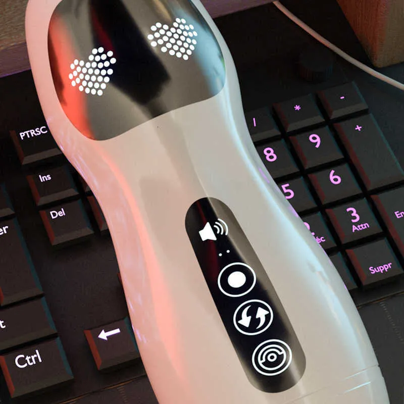 Massager Erotische Volwassene Realistische Automatische Zuigende Masturbatie Cup Vibrator Seksspeeltjes voor Mannen Orgasme_voghion.com