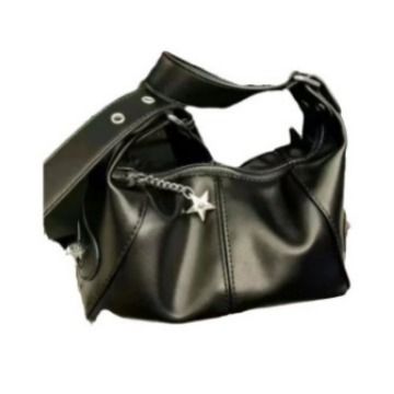 Borsa a tracolla da donna con tracolla a mano, modello Niche Design Cool Girl Underarm Motorcycle 2025_voghion.com