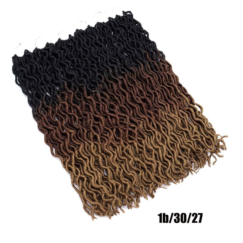 Curly Gypsy Synthetic Wig African Dreadlocks Crochet Hair Extensions Gypsy Locs Wigs_voghion.com