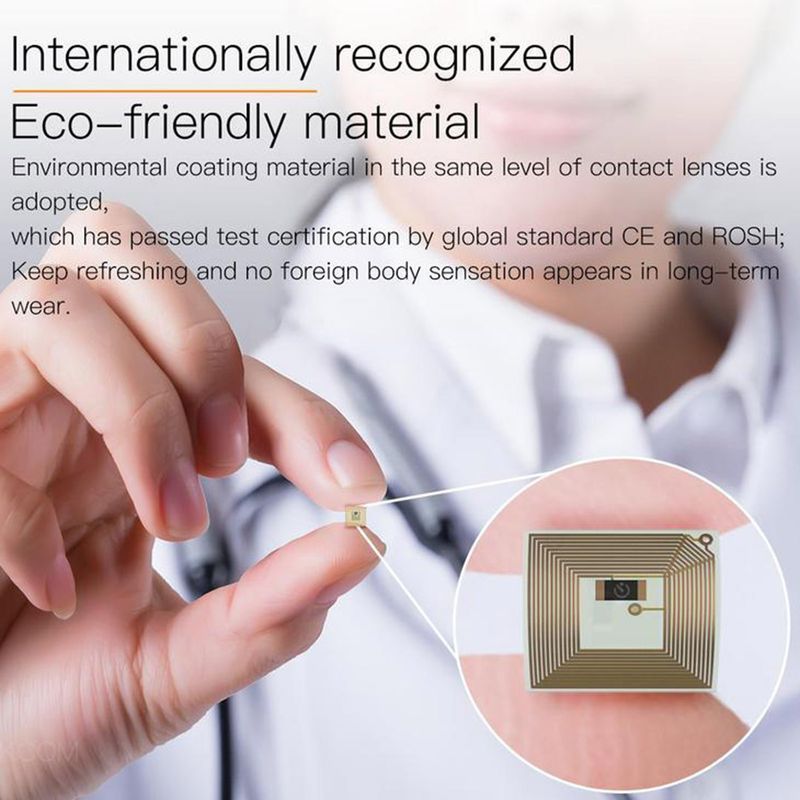 Smart Nail Chip Skin-friendly Wireless Accessory NFC Electronics Touching Sensor Nail Chip for Girl_voghion.com