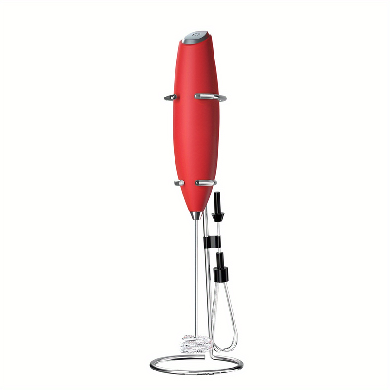 1 Stück Verbesserter Titan-Milchaufschäumer für Kaffee - Elektrischer Handrührer, Milchaufschäumer, Minimixer und Kaffeemixer für Frappe, Latte, Matcha und mehr_voghion.com