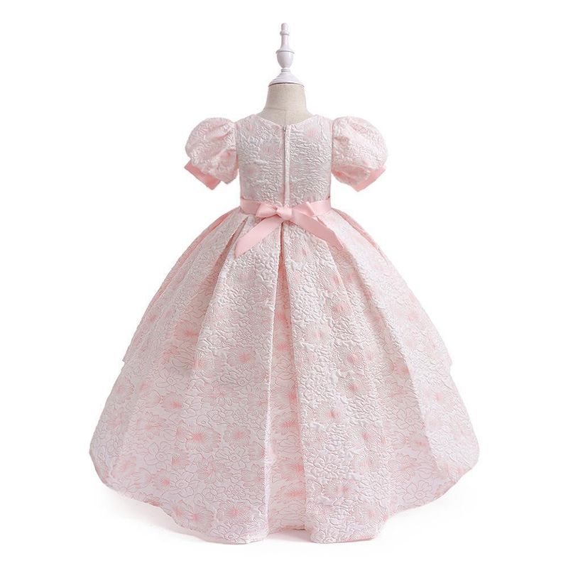 gonna da smoking stampata in tessuto a bolle per bambini, gonna da coda per festa di compleanno per bambini, abito da performance per pianoforte_voghion.com