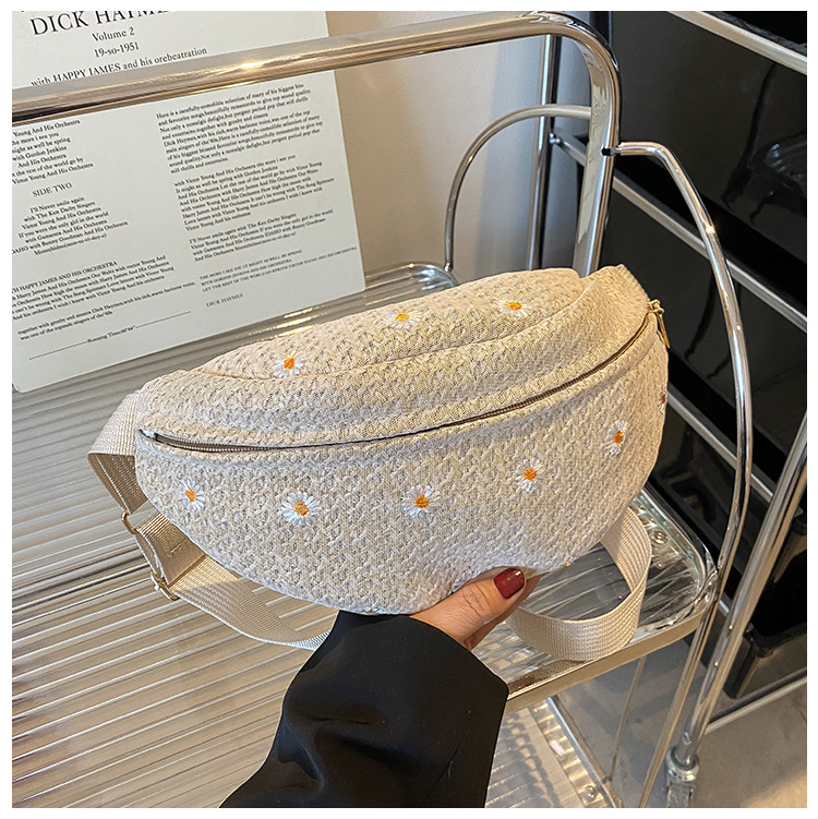 Borsa a tracolla da donna in paglia intrecciata a tracolla da donna per donna 2023 Borsa a tracolla femminile per telefono estivo con marsupio estivo_voghion.com