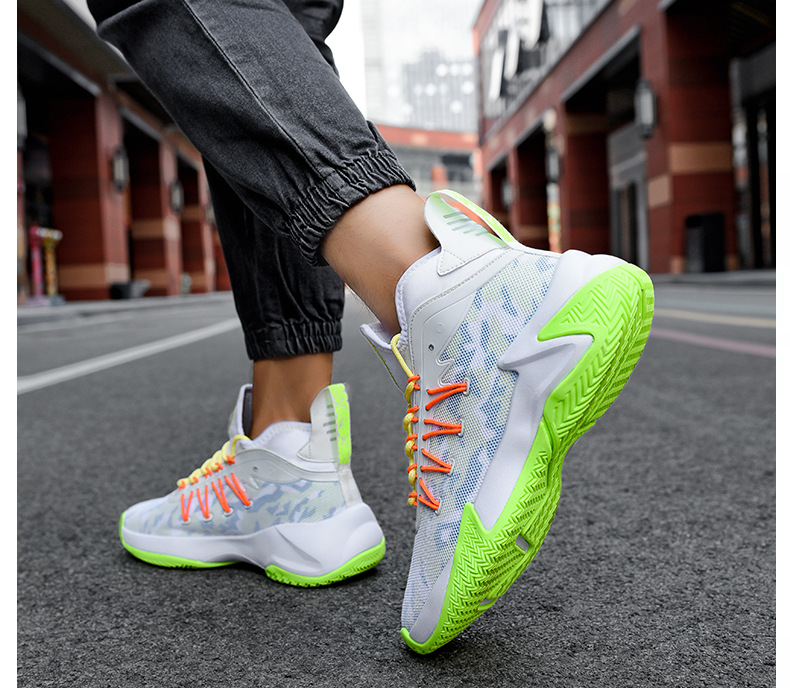 Men's shoes basketball shoes mesh surface breathable student running shoes soft soles sneakers low top non-slip sports shoes_voghion.com