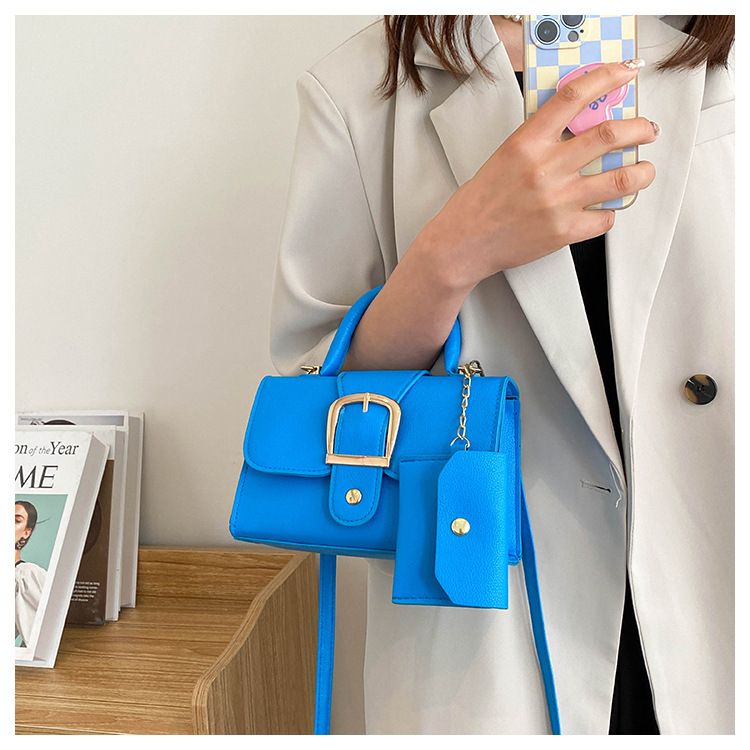 2024 New Candy Color Simple Retro Trendy Western Style Cross Shoulder Handheld Small Square Bag for Women_voghion.com