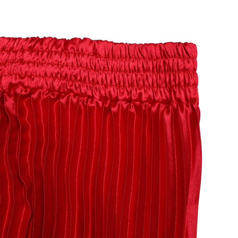 Women's Clothing Large Size Women's Wear High Waist Temperament Elegant Fashion Large Swing A Line Skirt Half length Skirt Pleated Skirt_voghion.com