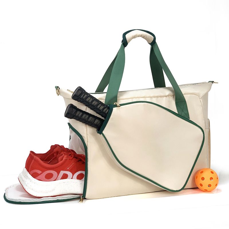 Portable Fitness Oxford Cloth Tennis Racket Unisex Shoulder Badminton Pickleball Bag_voghion.com