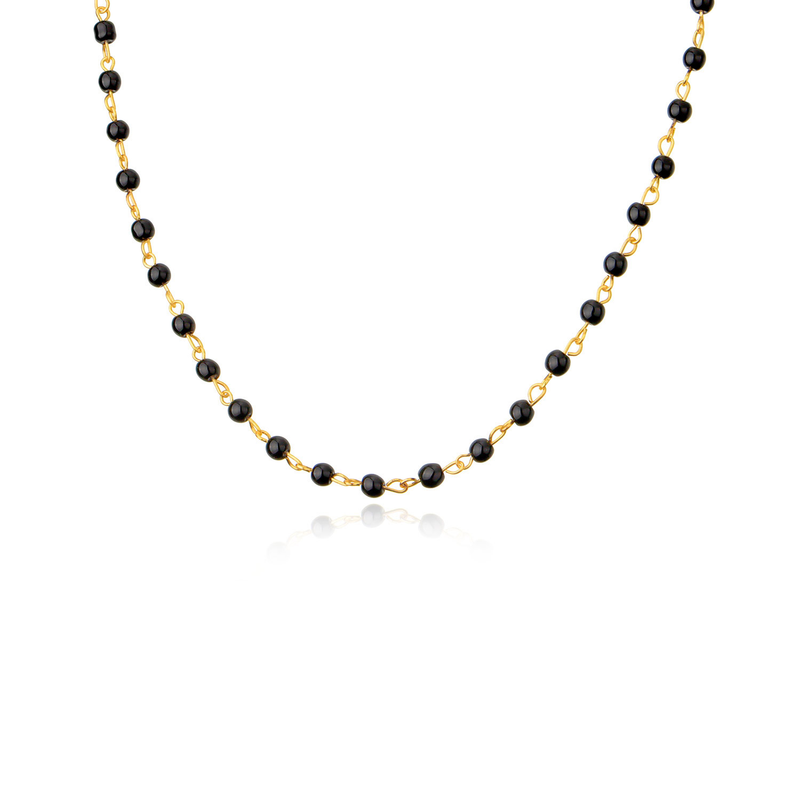 Personalisierte einfache Perlen Accessoires Mode Schlüsselbein Kette Grenzüberschreitende Damen Halskette_voghion.com