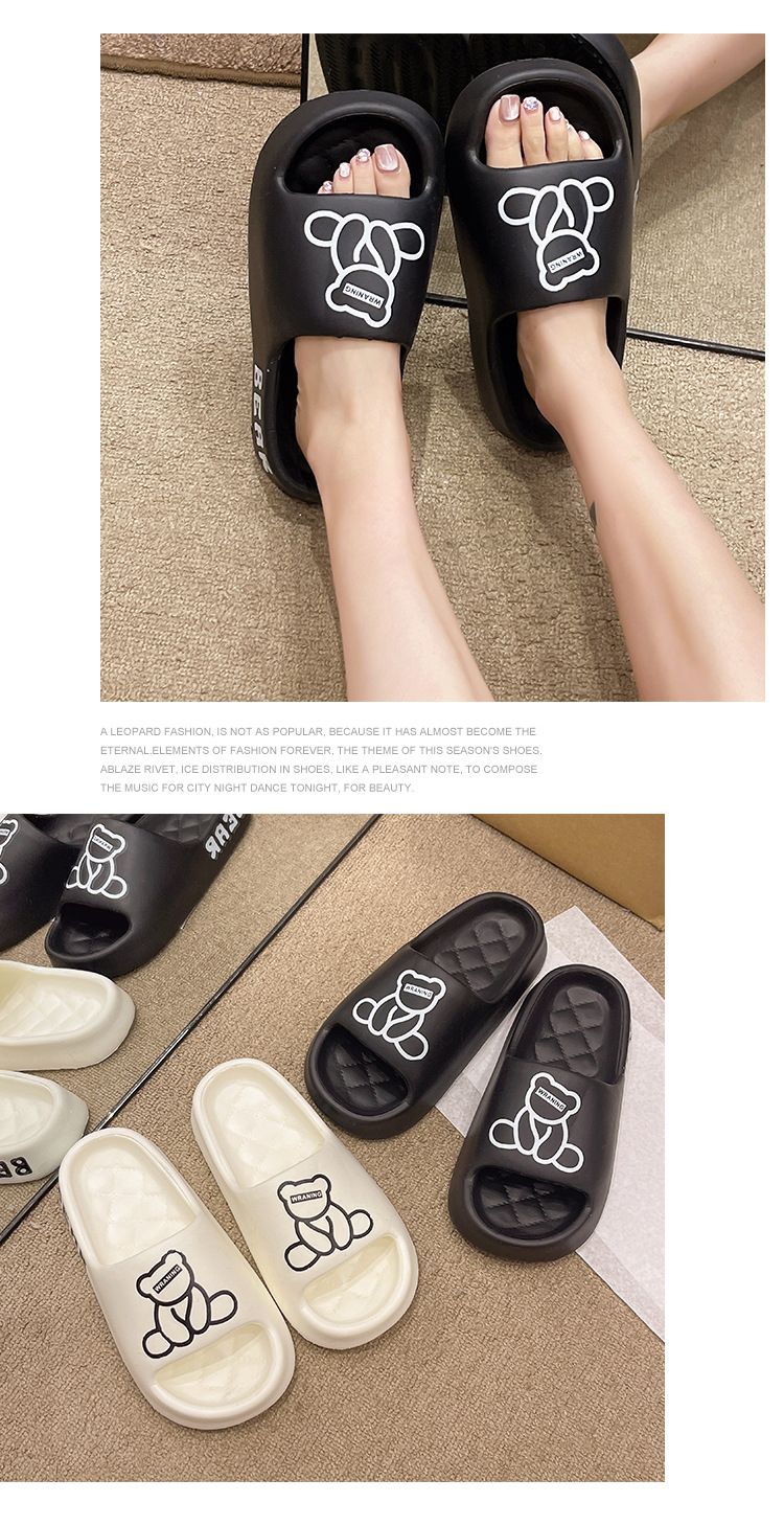 Slippers Female Summer Outside Wear Home Indoor Eva Soft Sole Fashion Explosion Sandals_voghion.com