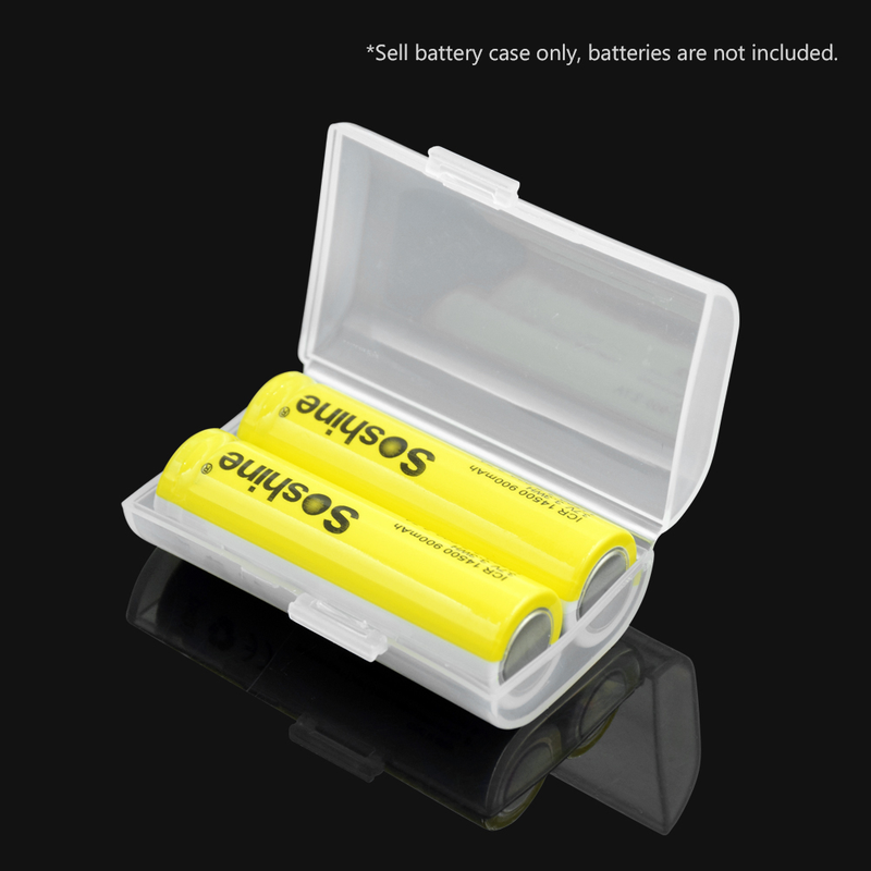 2 4 8 Slots Hard Plastic Battery Storage Boxes Case AA AAA Battery Holder Container Box With Clips For 2 4 8x AA/AAA Batteries_voghion.com