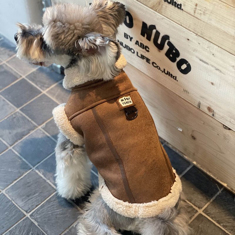 Hundekleidung Herbst Winter Neue Fleece Ärmellose Weste Für Teddy Schnauzer Bichon Malteser Trendy_voghion.com