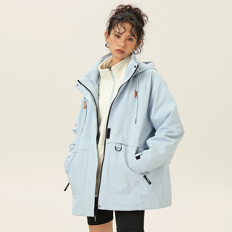 Veste Rose Story pour homme, Huang Yimei, même style, fine, ample, unisexe, légère, automne, nouveauté_voghion.com