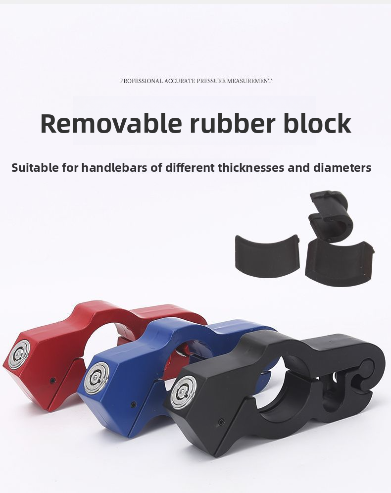Universal Alarm Throttle Motorcycle Handlebar Anti-theft Electric Scooter Horn Brake Lock_voghion.com