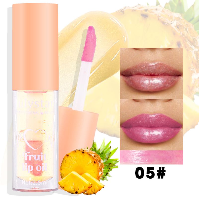 Julystars meistverkaufter fruchtiger Lipgloss in 20 Farbtönen – feuchtigkeitsspendendes, wässrig-transparentes thermochromes Perlen-Lippenöl für individuellen Glanz_voghion.com