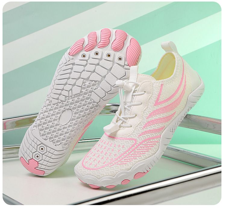 Scarpe da acqua traspiranti per uomo e donna - Scarpe da acqua leggere e ad asciugatura rapida per spiaggia, nuoto, escursionismo, trail running con comoda suola in gomma_voghion.com