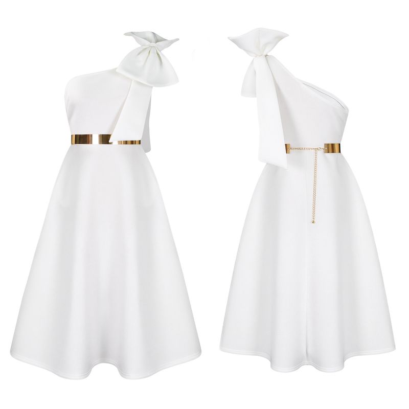 Îmbrăcăminte pentru femei Rochie sexy de culoare pură Rochie de banchet_voghion.com
