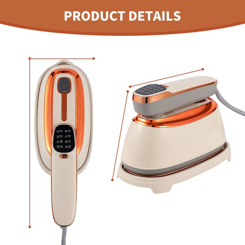Hot Steam Brush - Digital Display 8-Mode Electric Iron Fast Heating Handheld_voghion.com