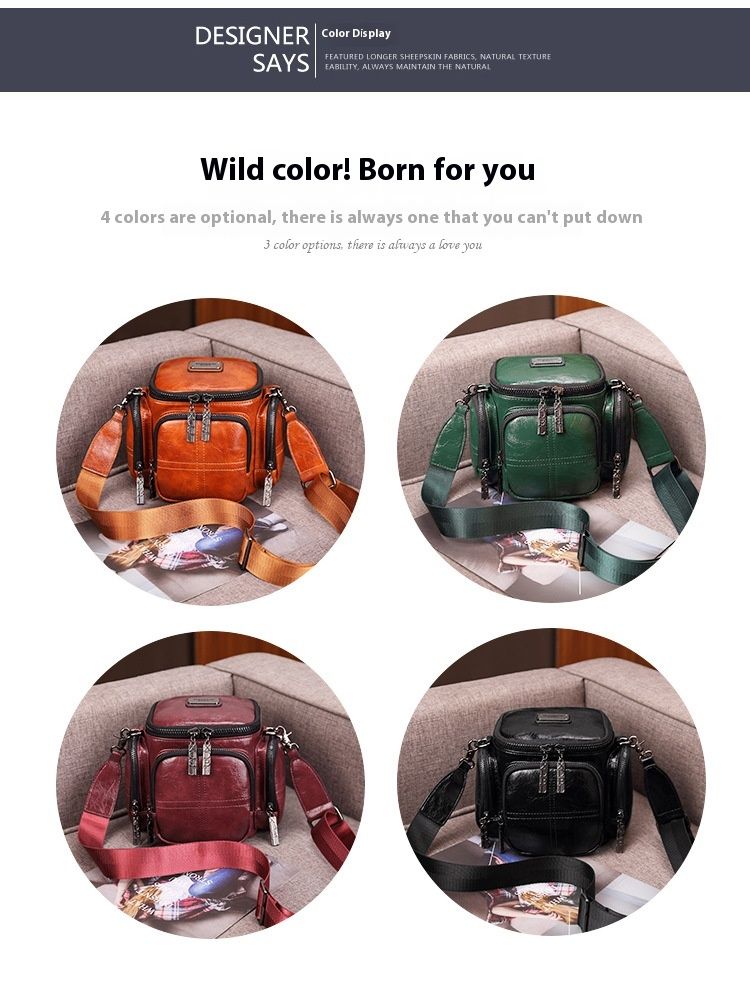 2024 Lente/zomer Nieuwe Retro Mode Camera Ronde Vat Enkele Schouder Crossbody Grote Capaciteit Damestas_voghion.com