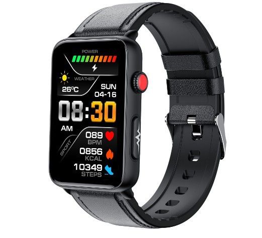 New ET620 Smart Ring ECG Heart Rate Body Temperature Blood Pressure Health Bluetooth Call Watch Multi-Sport_voghion.com