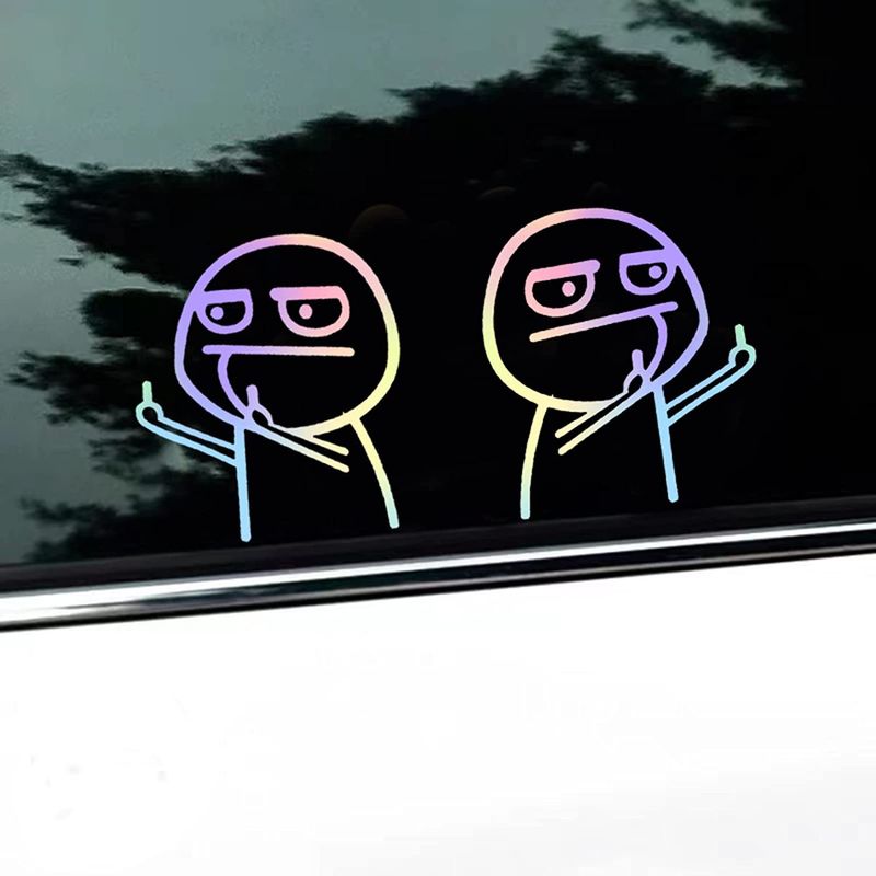 Car Glass Side Window Decal Bumper Decorative Sticker Waterproof_voghion.com