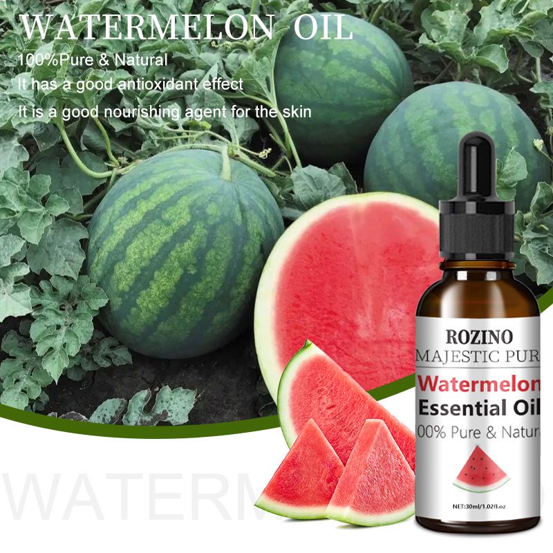 Pure Plant Watermelon Essentiële Olie 30ml Verhelderende Huidskleur Aromatherapie Helpt Slapen Kalmerend, Geest Verwijderende Geuren_voghion.com