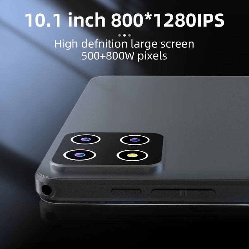 Pro 10.1" Tablet With Russian Keyboard - 128GB Storage, 2K Display (Dual SIM, 8000mAh Battery, Fast Shipping To Russia)_voghion.com