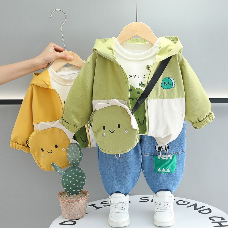 Cappotto Primavera E 2025 Nuovo Bello Felpa Con Cappuccio Abbigliamento Per Bambini Autunno Top Per Neonati_voghion.com