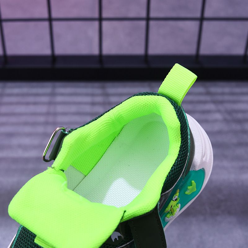 Scarpe luminose in rete di nuovo stile 2025, scarpe sportive casual, scarpe luminose per ragazzi, comode, traspiranti e leggere_voghion.com