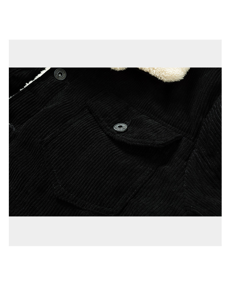 Herrenjacke mit Samt-Touch – Stilvoller Reversmantel für Frühling und Herbst, hochwertige Oberbekleidung mit weichem Touch für junge Männer_voghion.com