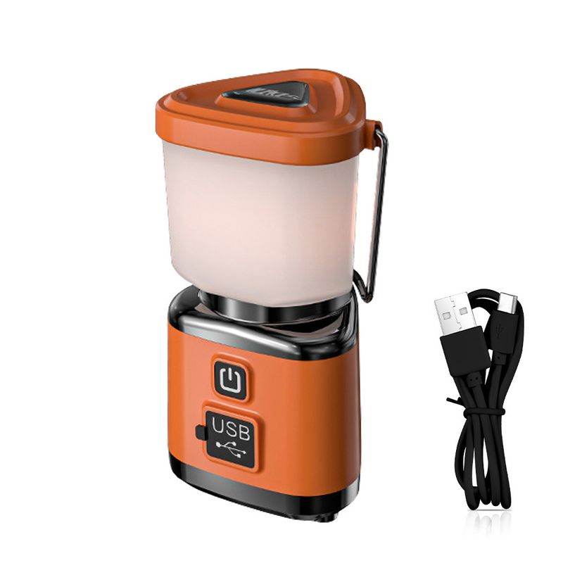 Luce da campeggio per esterni, portatile, di grande capacità, semplice, per l'illuminazione dell'atmosfera transfrontaliera_voghion.com