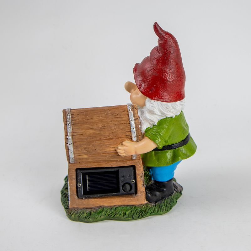 Cross Border Dwarf Solar Resin Lamp Halloween Christmas Outdoor Camping Garden Atmosphere Ornaments Solar_voghion.com