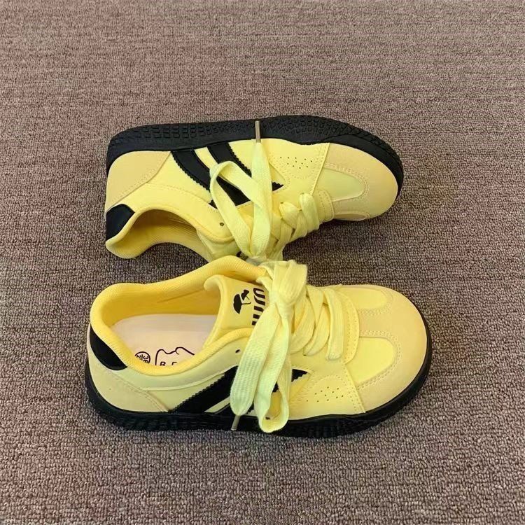 Niche Breathable Moral Training Shoes Women's Little White Shoes Show Feet Small Sports And Leisure Board Shoes_voghion.com