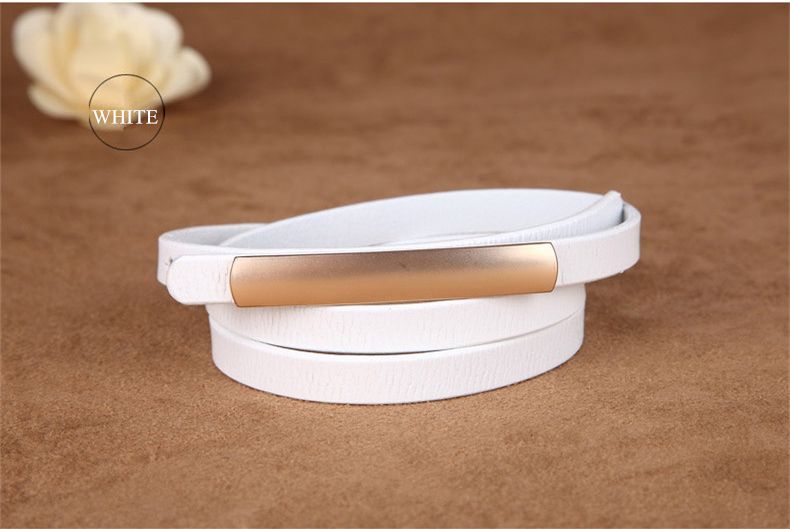 COWATHER Exquisito estilo de moda cinturones de mujer cuero de vaca enuine hebilla de aleación de alta calidad nuevo diseño gratis_voghion.com